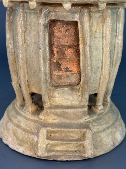 RARE CHINESE SONG YUAN DYNASTY QINGBAI TYPE MODEL OF A GRANARY 12TH13TH CENTURY - ADDITIONAL PHOTO 2