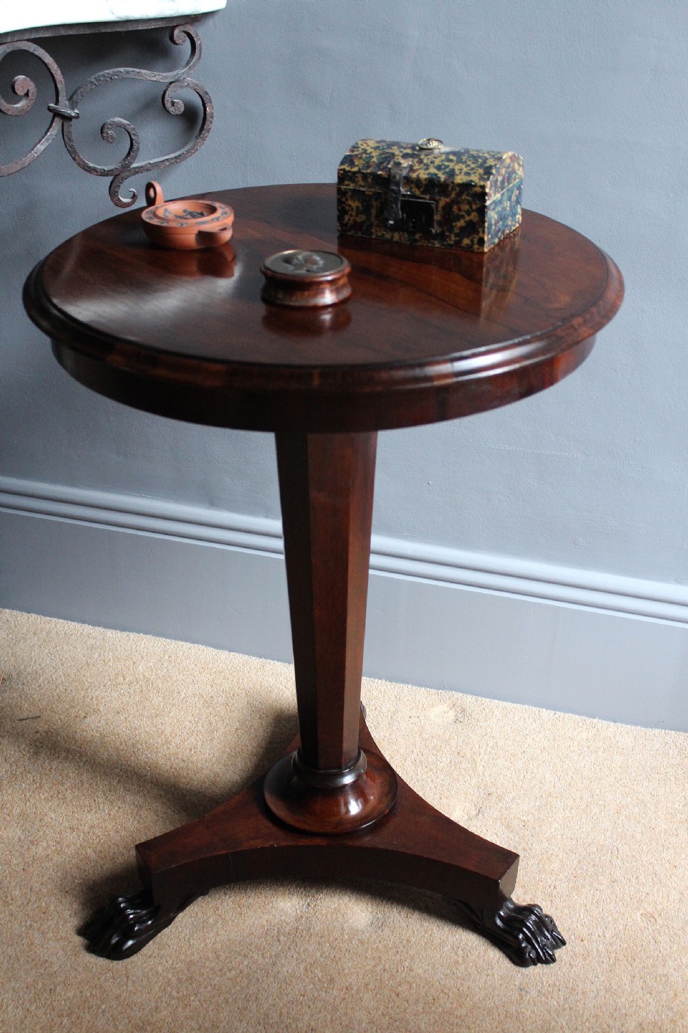 William IV Rosewood Occasional Table
