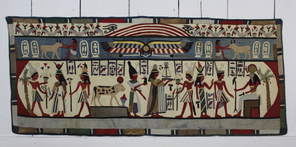 Egyptian Applique Work Textile Wall Hanging