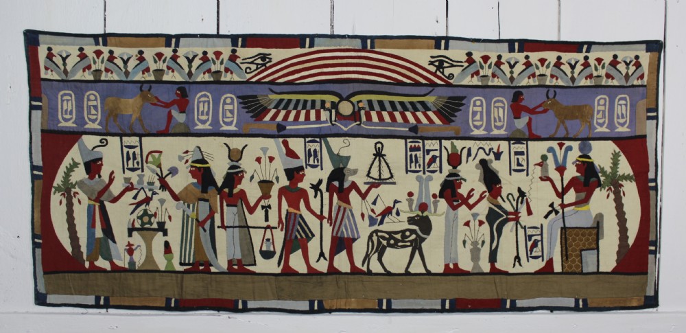 Egyptian Applique-work Textile Wall Hanging