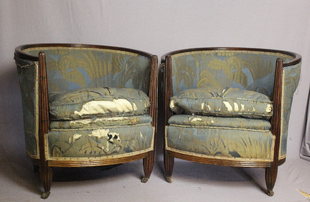 Art Deco 3 Piece Salon Suite, manner of Paul Follot