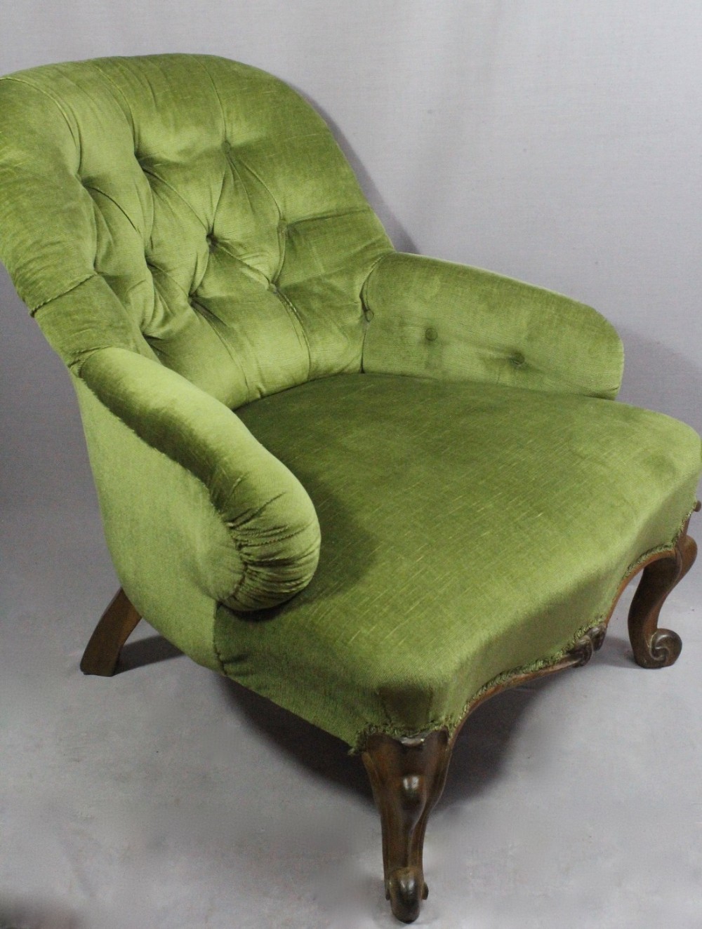 Victorian Button Back Armchair