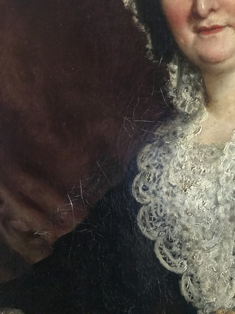A Large Pair of Oil Portrait of Ironmaster William Grazebrook and his wife Mary-Ann View VI
