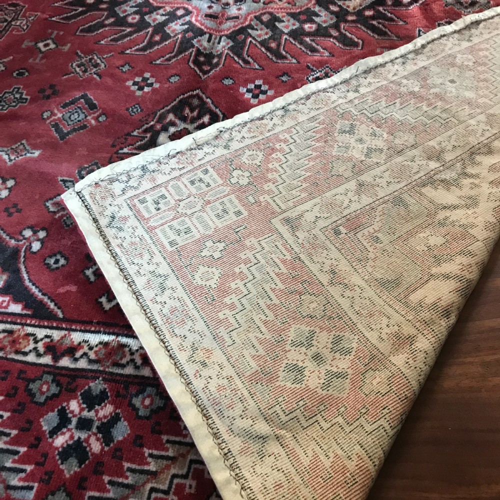 Edwardian Chenille Table Carpet / Tablecloth in Persian Style View IV