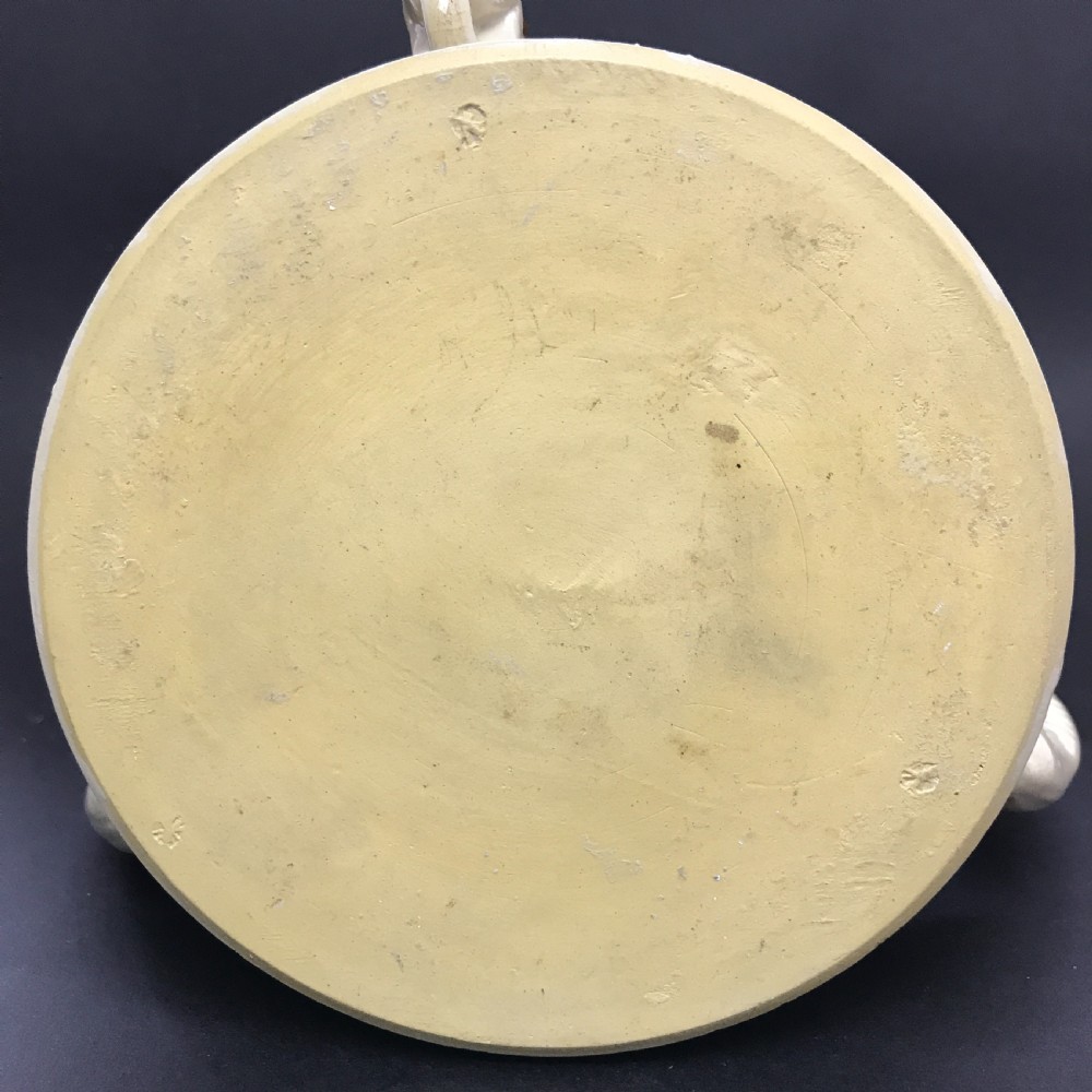 Large Saltglaze Stoneware Hunting Tyg / Loving Cup, possibly Derbyshire View V