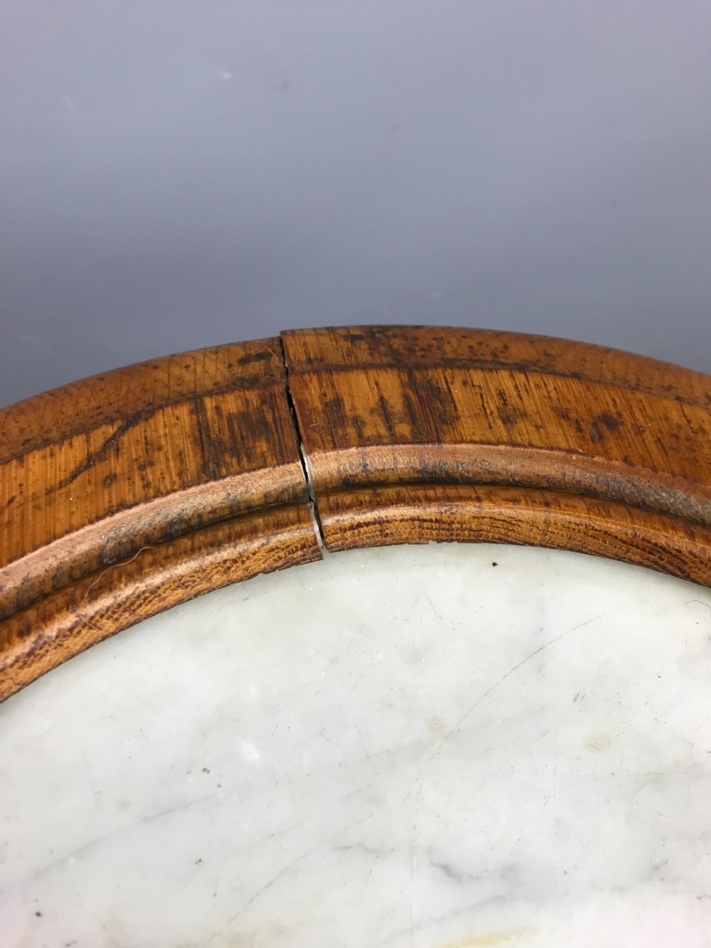 Victorian Oak Fluted Cylindrical Pedestal Pot Cupboard View III