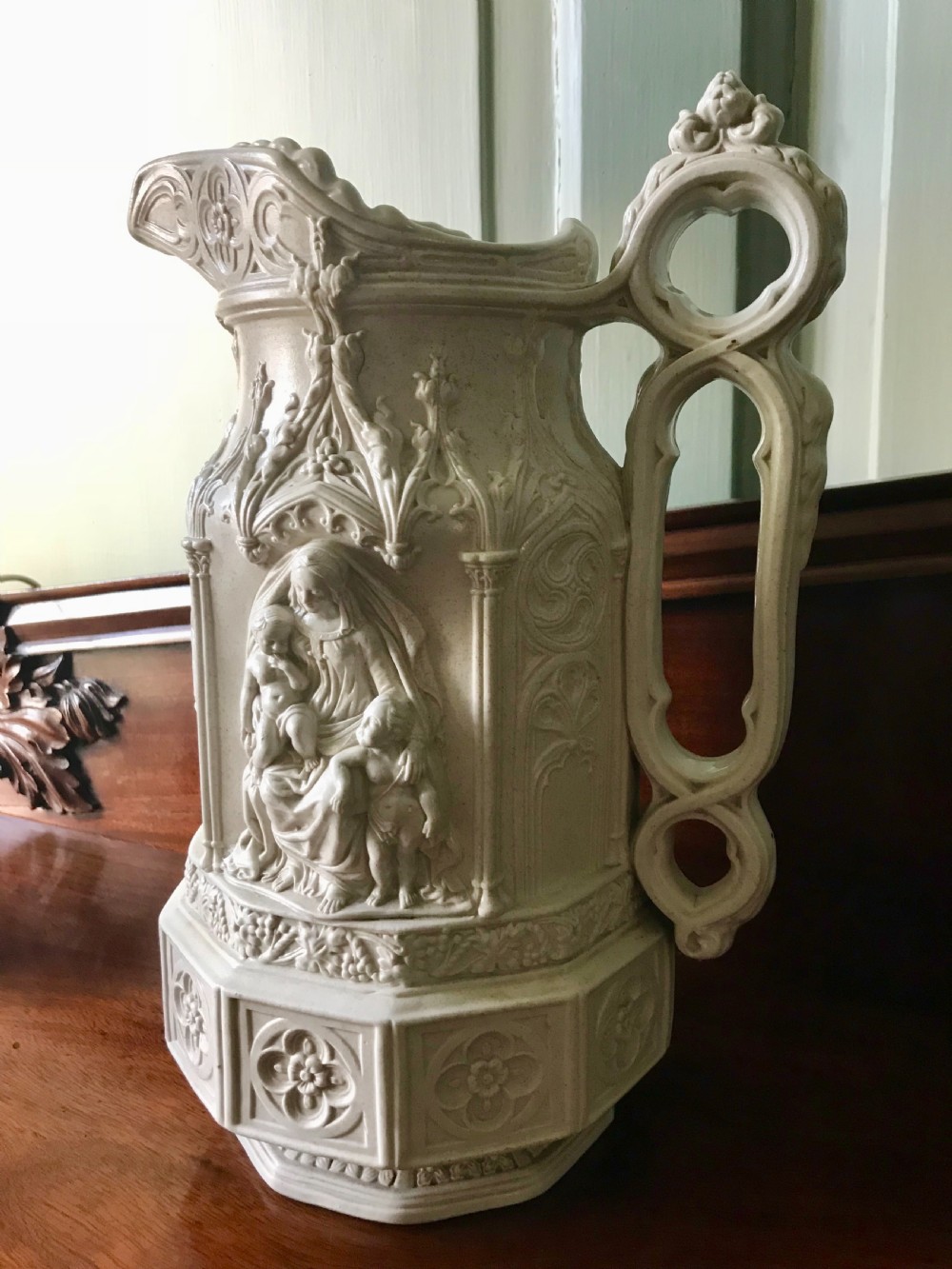 Charles Meigh Stoneware 'York Minster' Jug View III