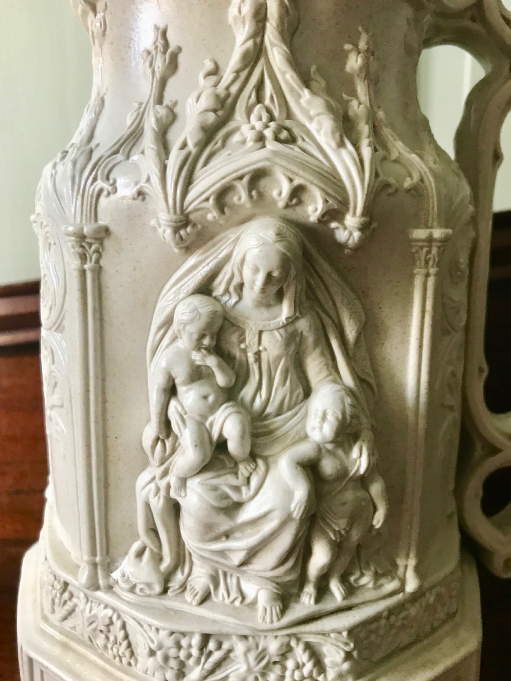 Charles Meigh Stoneware 'York Minster' Jug View IV