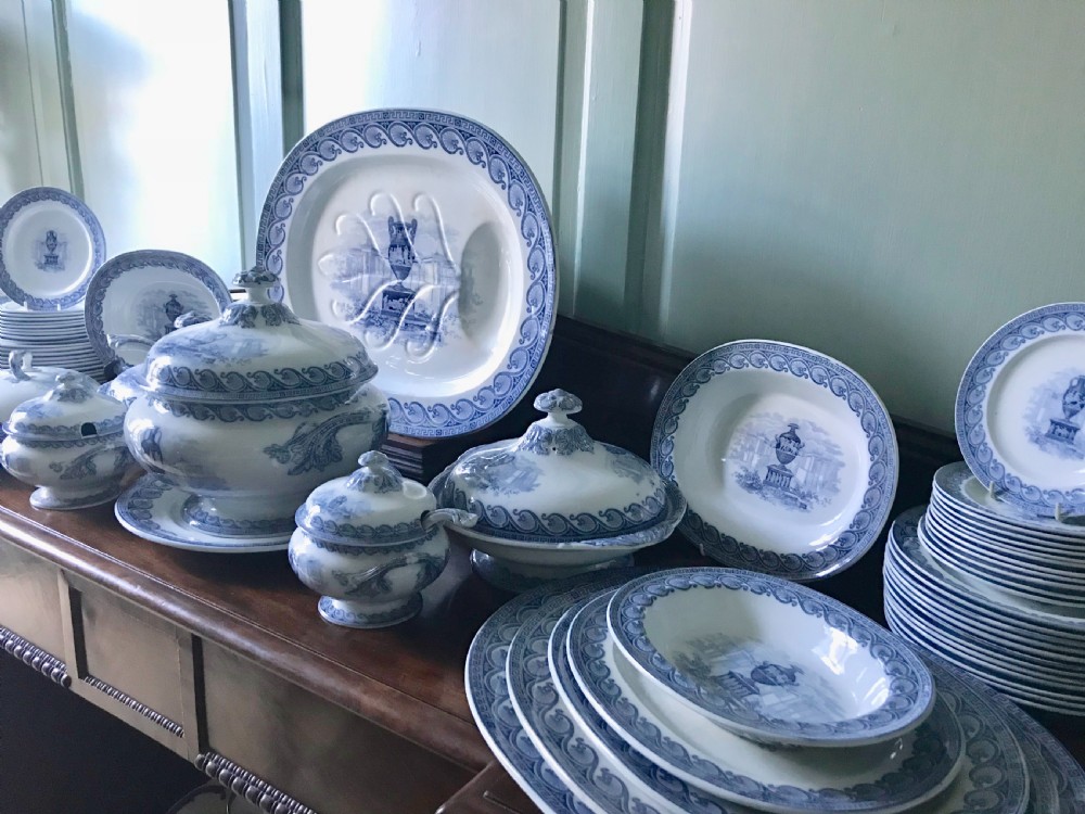 Extensive Victorian Country House Dinner Service View V