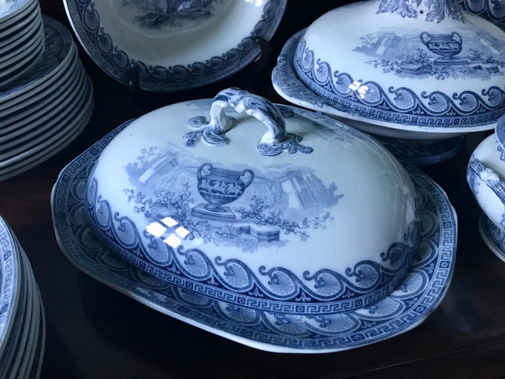 Extensive Victorian Country House Dinner Service View VIII
