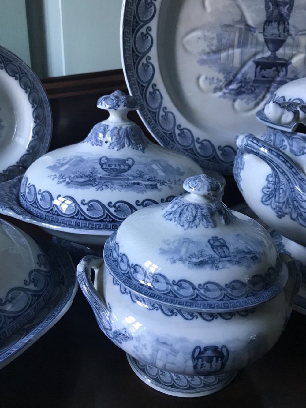 Extensive Victorian Country House Dinner Service View IX