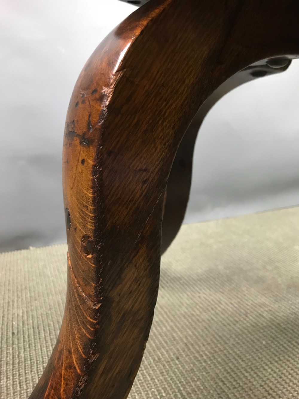 Victorian Oak Swivel Office / Desk Chair View VI