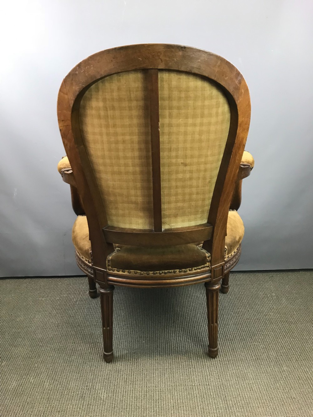 A French Fauteuil Armchair in Louis XVI Style View VI