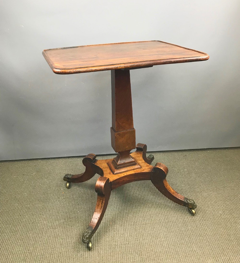 Regency Mahogany Occasional or Side Table