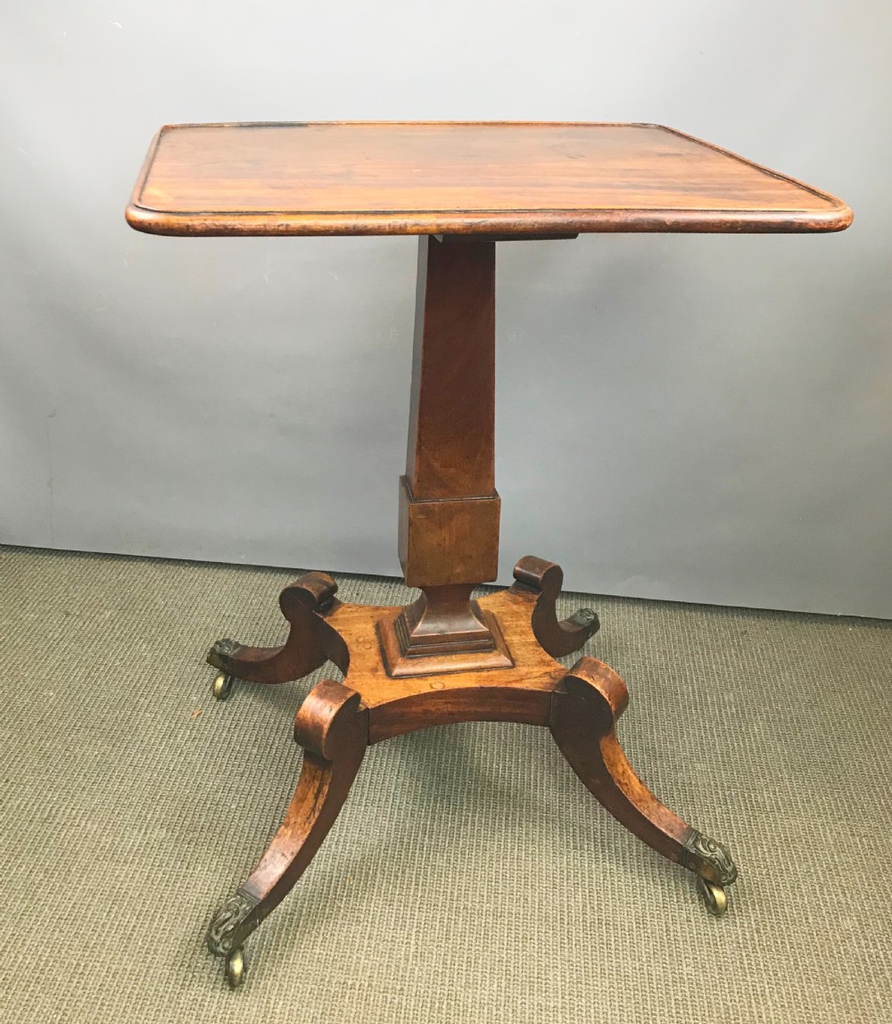 Regency Mahogany Occasional or Side Table View II