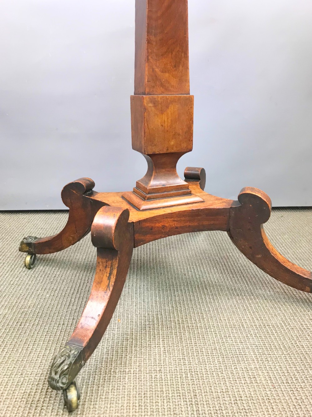 Regency Mahogany Occasional or Side Table View III