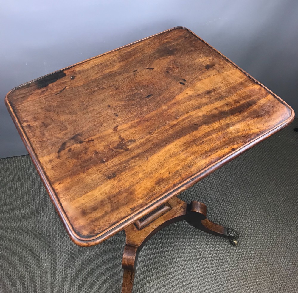 Regency Mahogany Occasional or Side Table View V