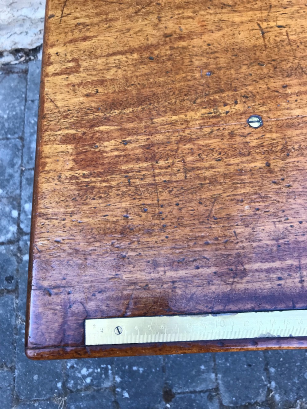 Victorian Cast Iron Draper's Table View IV