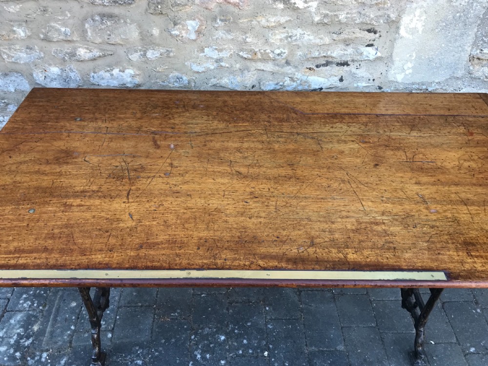 Victorian Cast Iron Draper's Table View V