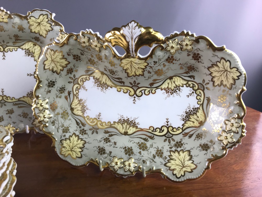 Davenport Porcelain Dessert Service circa 1870 View III