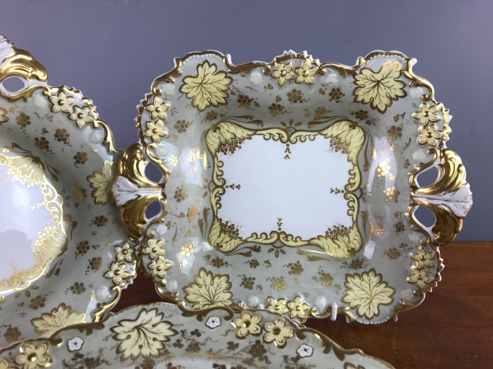 Davenport Porcelain Dessert Service circa 1870 View IV