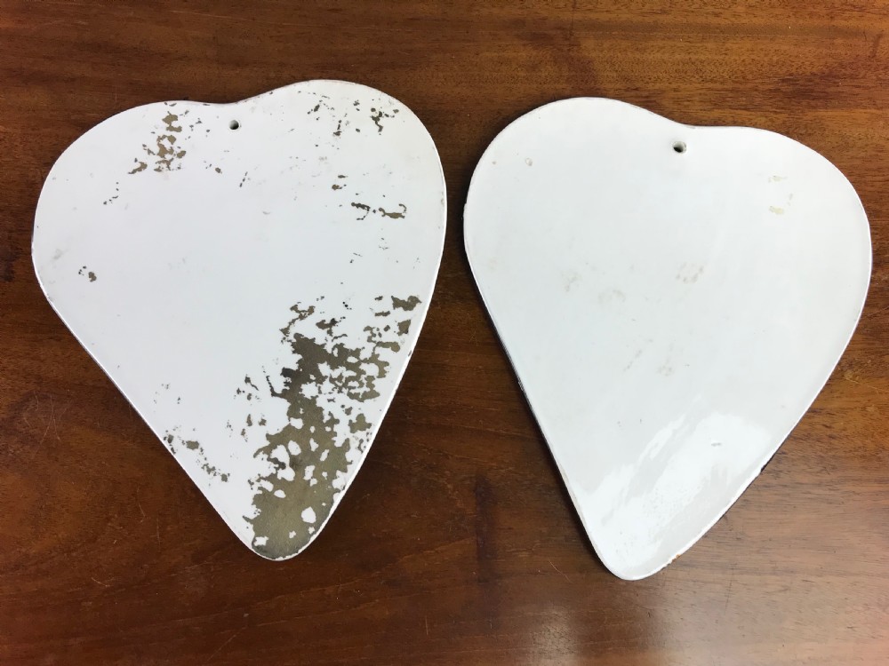 A Pair of French Pottery 'In Memoriam' Creamware Pottery Plaques View V