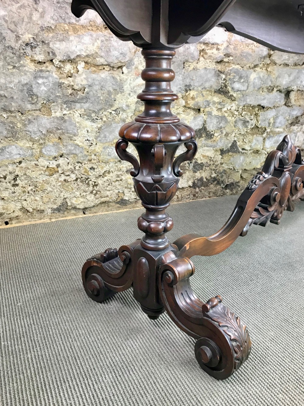 Antique Console Hall Table in 17th century style View X