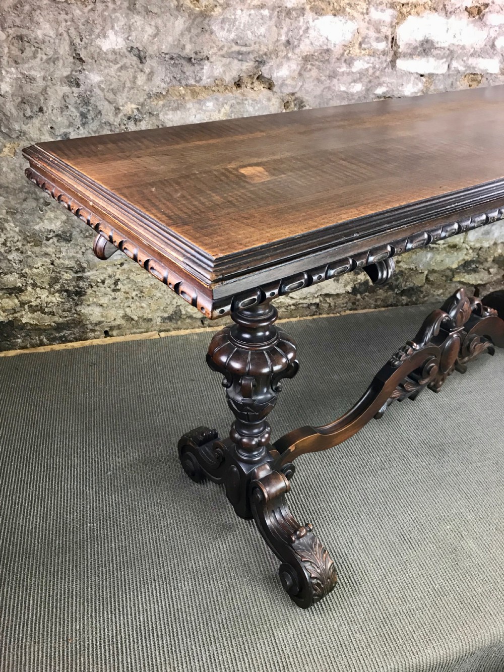 Antique Console Hall Table in 17th century style View XI