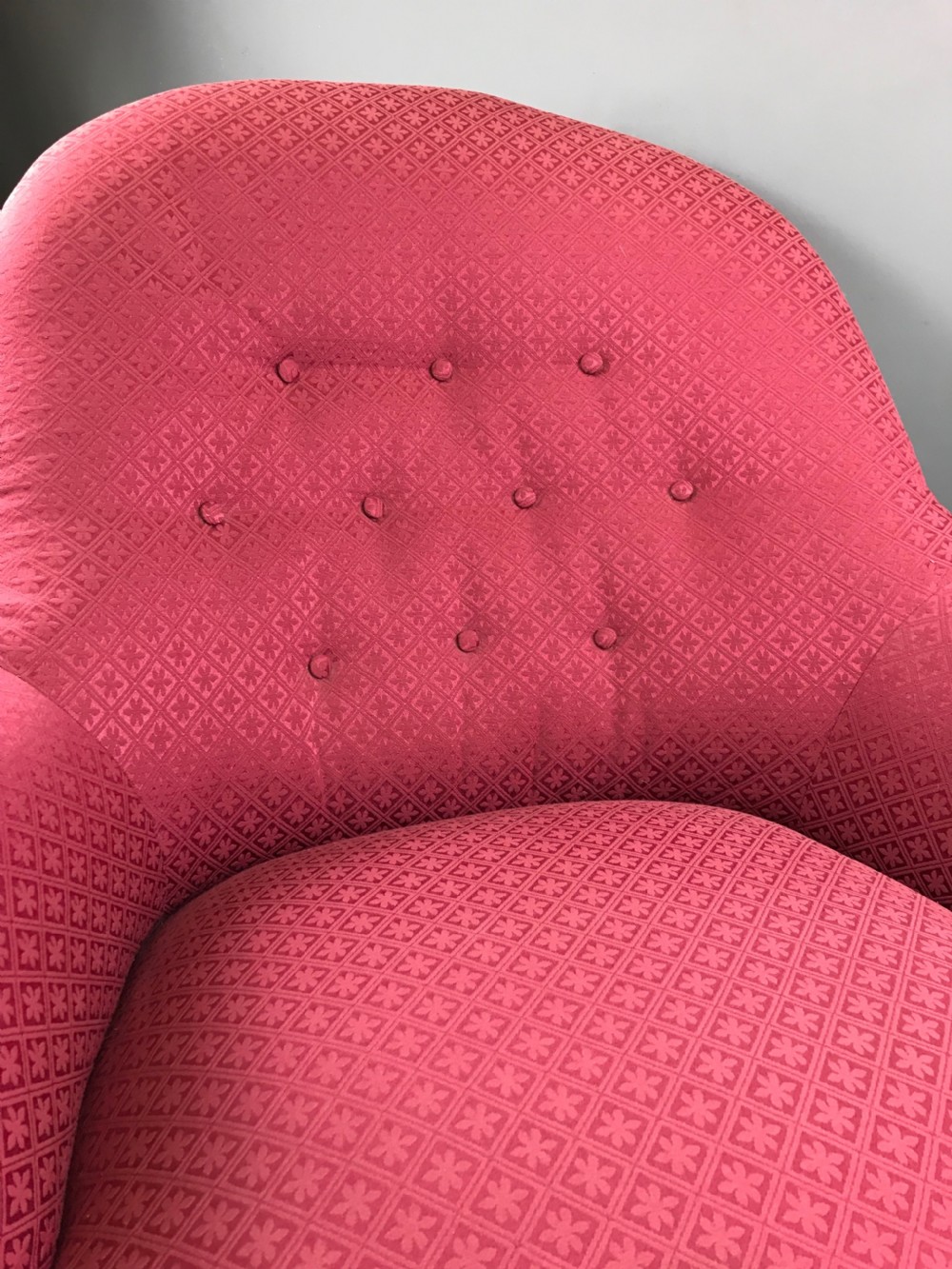 Victorian Button Back Armchair View III