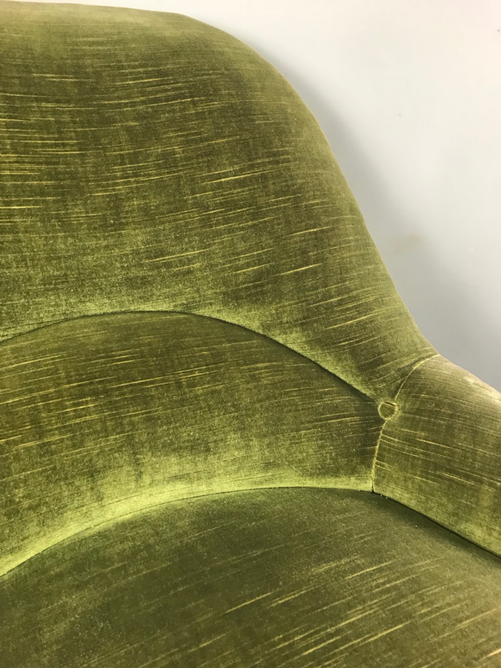 Victorian upholstered tub chair of small proportions  View II