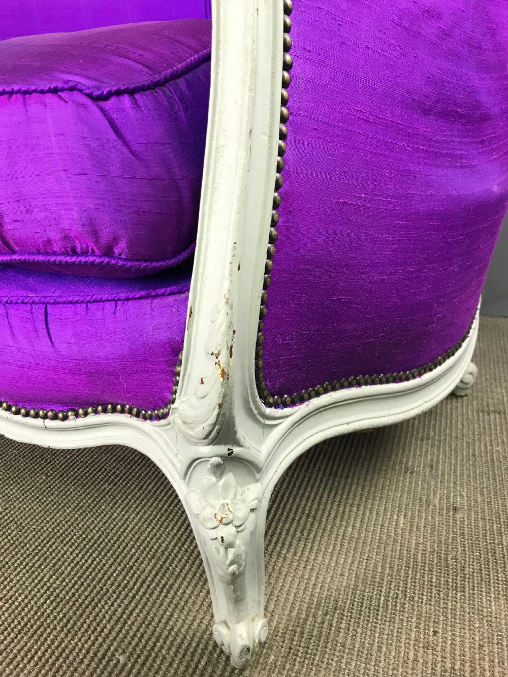 French Louis XV style tub armchair View IV