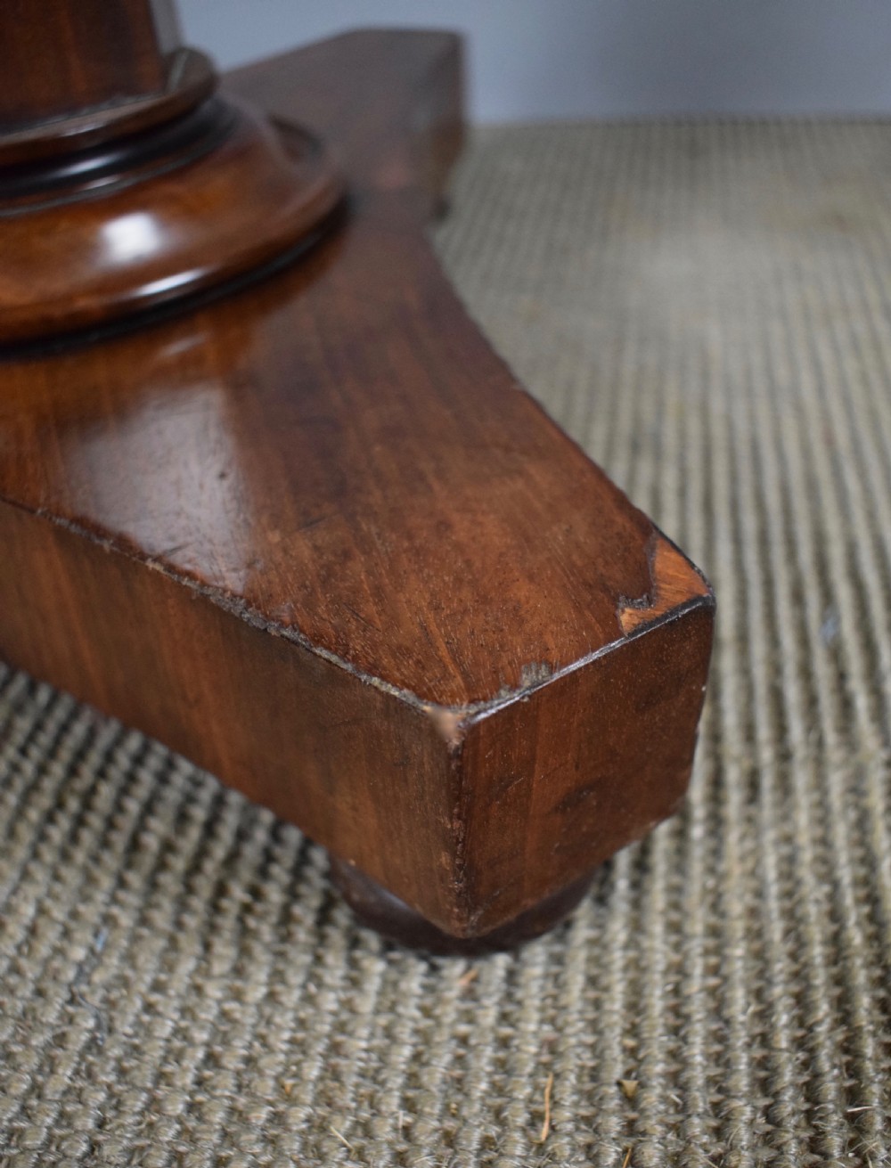 William IV Mahogany Tip Top Occasional Table View VI