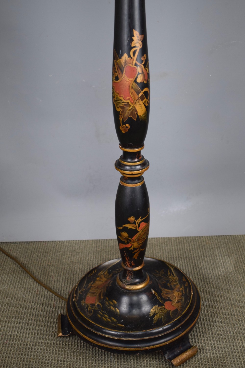 Chinoiserie Decorated Floor / Standard Lamp View II