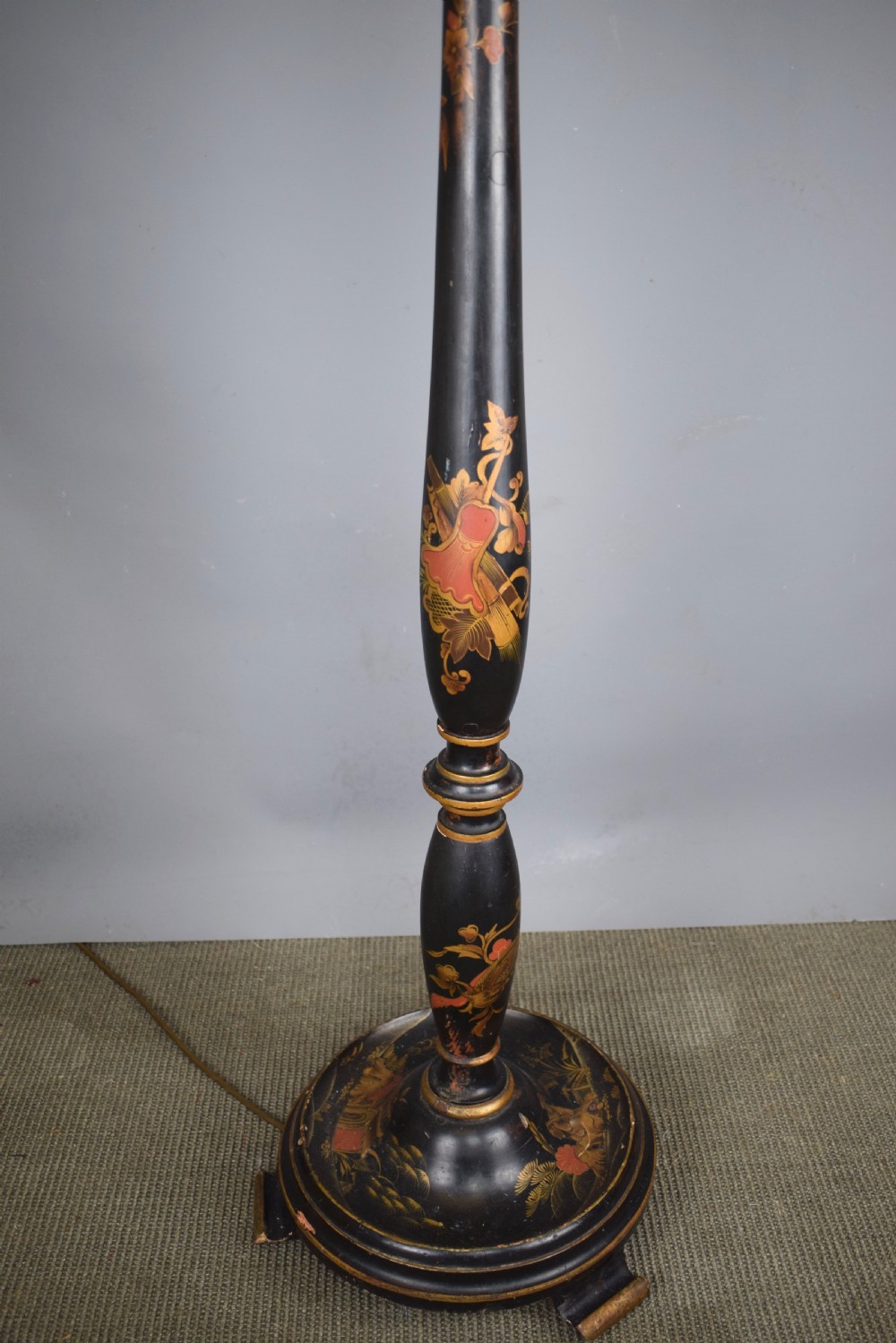 Chinoiserie Decorated Floor / Standard Lamp View III