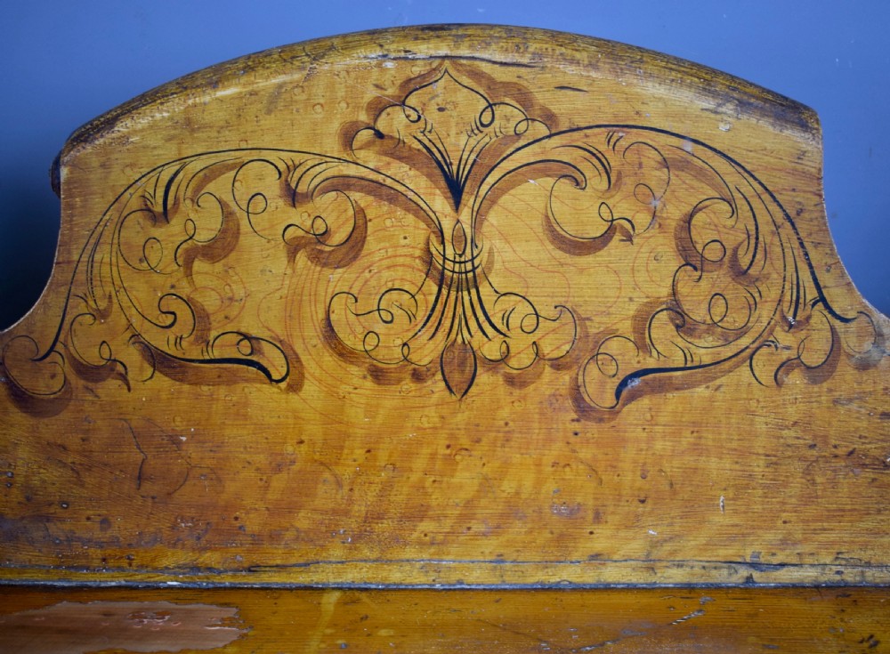 Victorian scumble glazed chest of drawers in original paint View IV