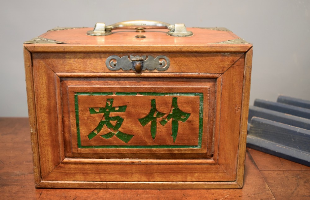 Chinese Export Mahjong Set circa 1930 View II