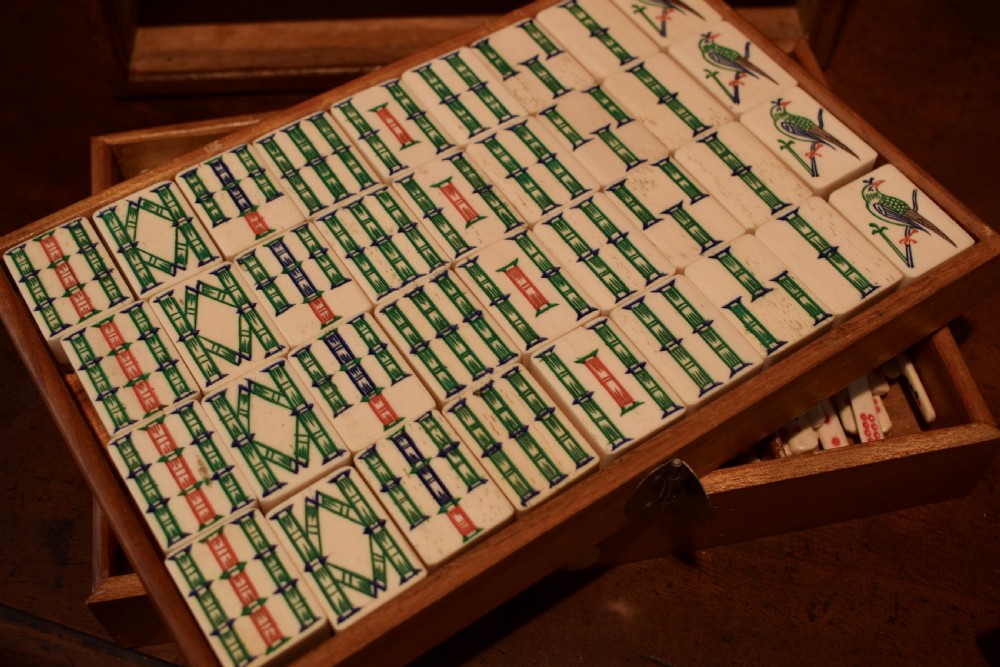 Chinese Export Mahjong Set circa 1930 View IV