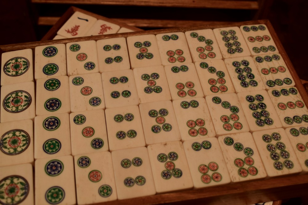 Chinese Export Mahjong Set circa 1930 View VIII
