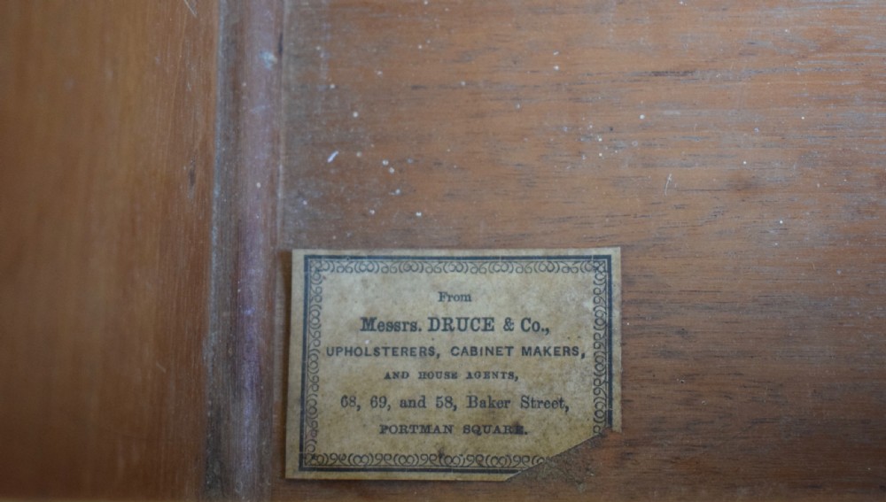 Large Victorian Satin Birch Chest of Drawers by Druce & Co. View III