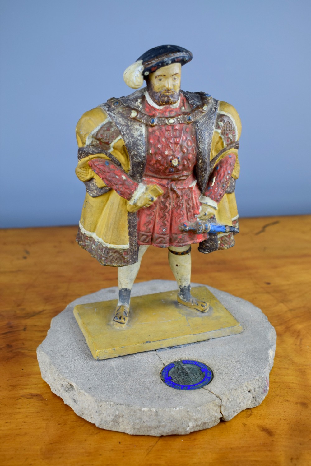 WWII Souvenir from the Bombing of the Houses of Parliament in 1941 London Stonecraft Co View II