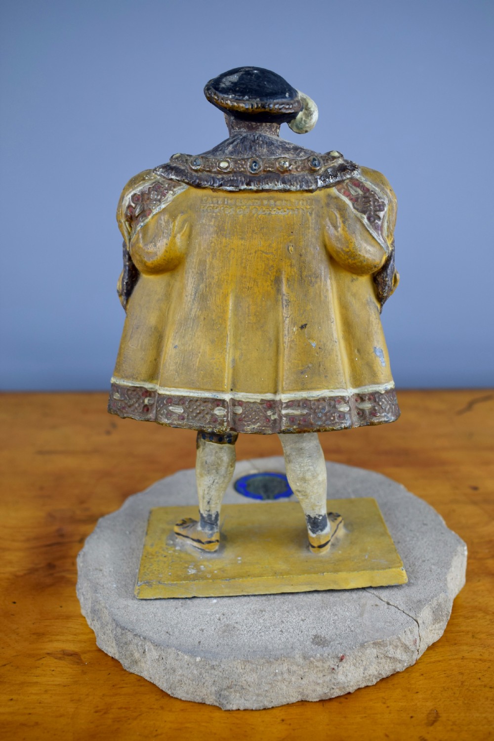 WWII Souvenir from the Bombing of the Houses of Parliament in 1941 London Stonecraft Co View V