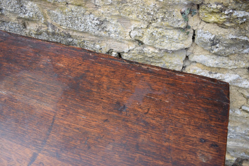 George II Provincial Welsh Oak Dresser Base View VIII