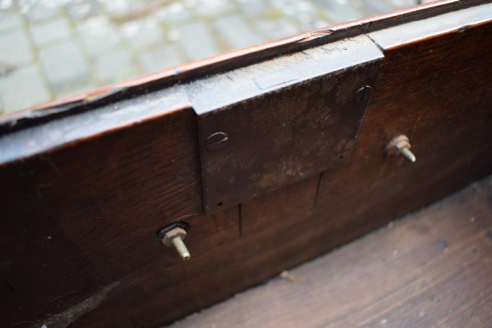 George II Provincial Welsh Oak Dresser Base View IX