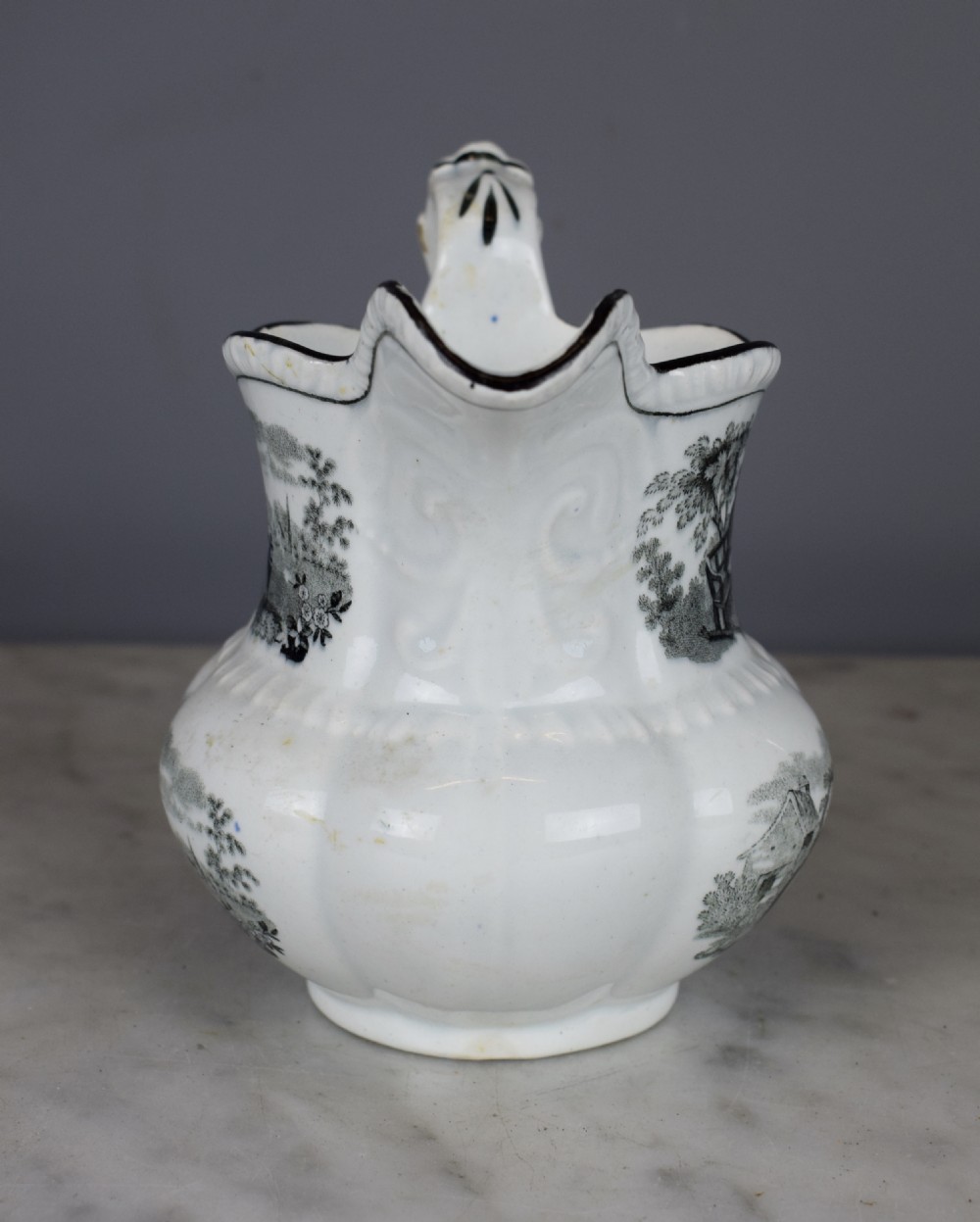 Welsh Baker, Bevans & Irwins Glamorgan Pottery Rural Series Jug View III