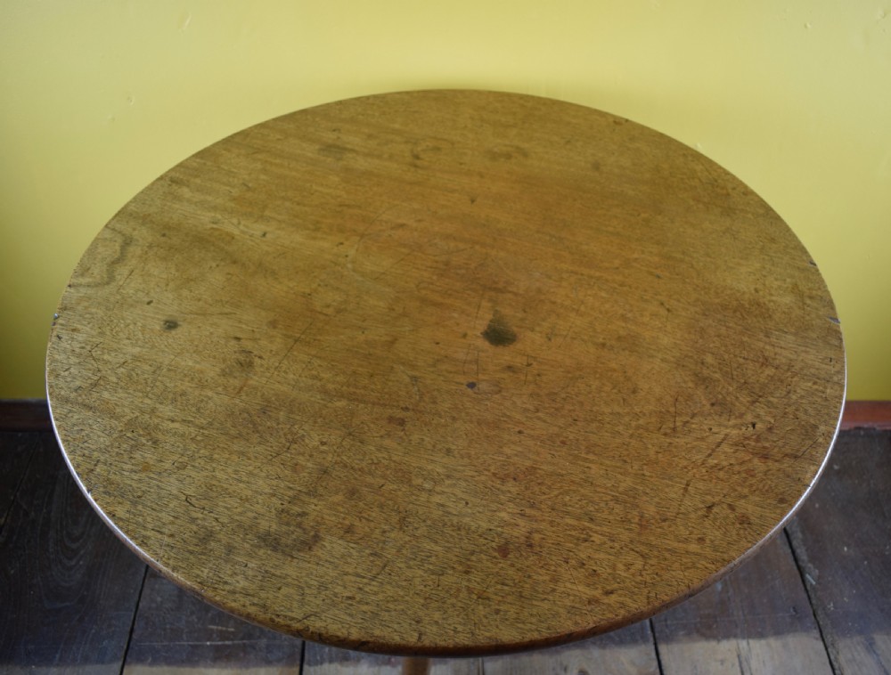 A Georgian mahogany top top tripod table circa 1780 View V
