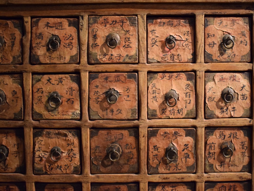 Antique Chinese Apothecary Cabinet of 45 Drawers View V