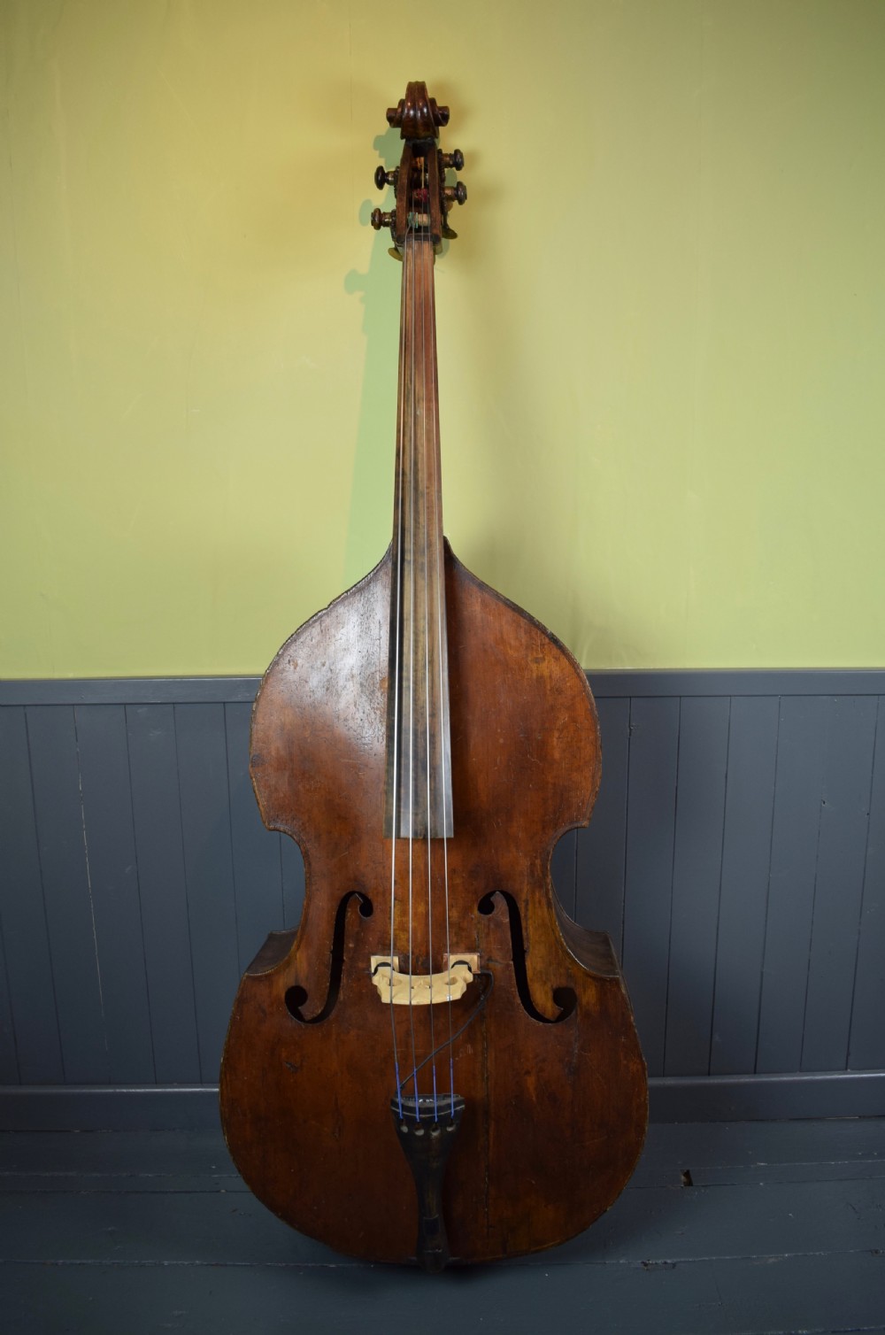 Antique 19th century double bass
