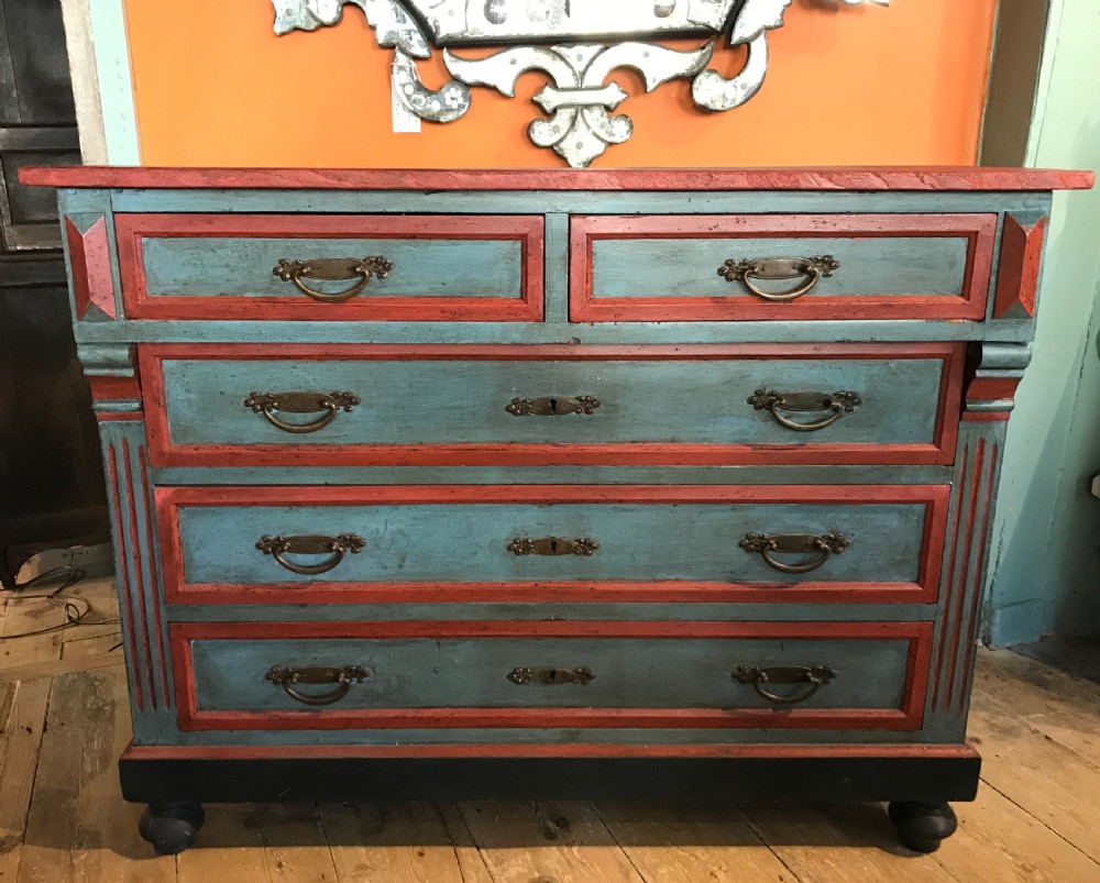 Swedish Gustavian Painted Chest of Drawers View II