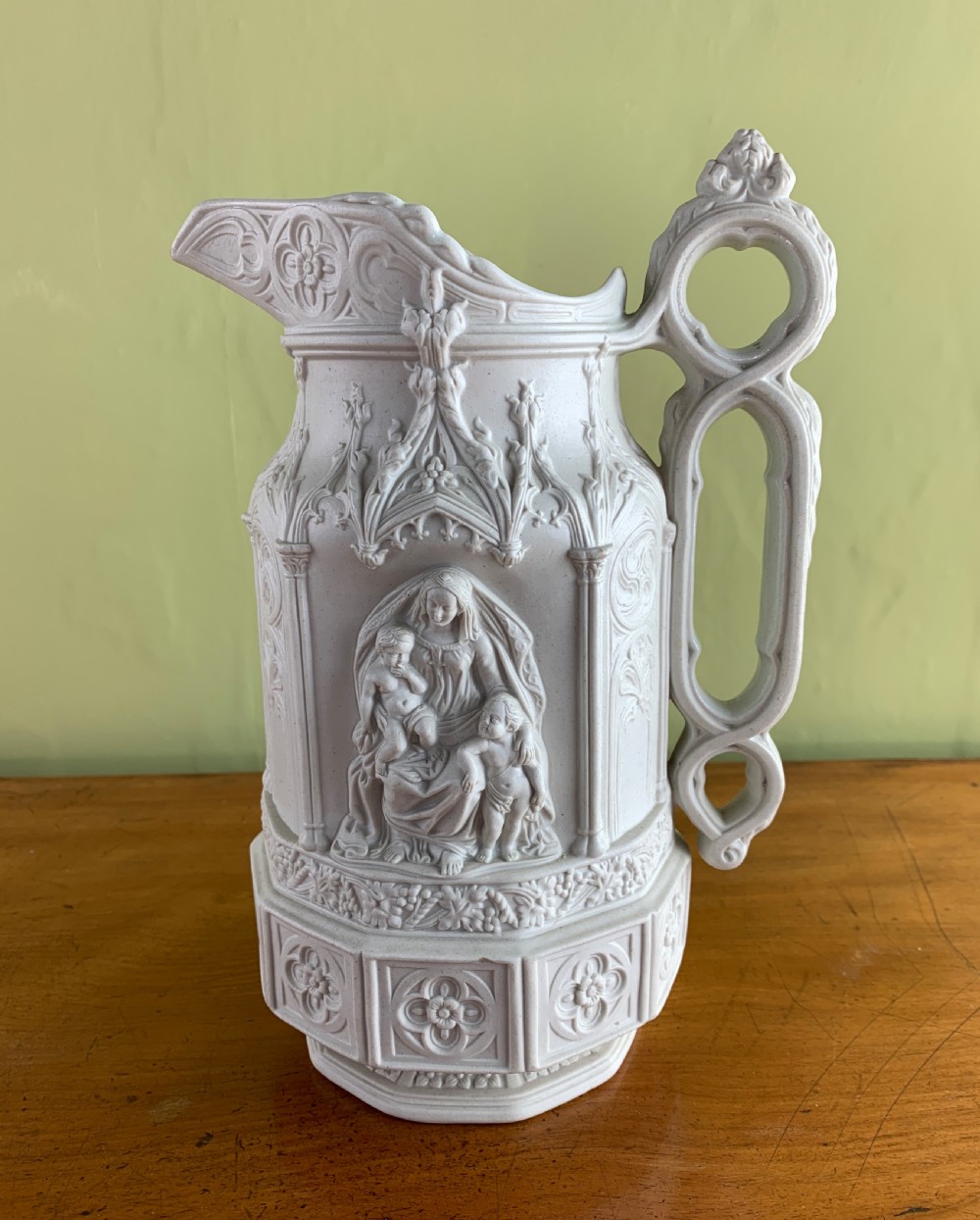 Charles Meigh York Minster Stoneware Jug