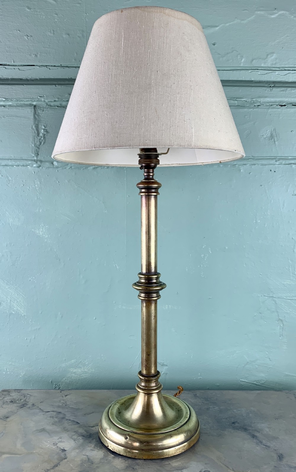 Antique GEC brass desk lamp